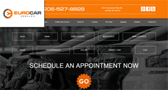Desktop Screenshot of eurocarservice.com
